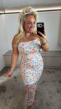 a 8793 dress Blauw