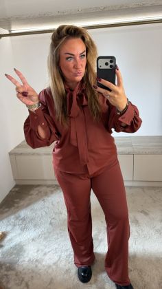 pants a-9746 Roestbruin