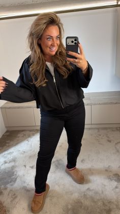 Mommy skinny q628/q552 Zwart