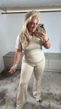 2 Piece Beige