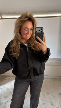 c9029_1 jacket Zwart