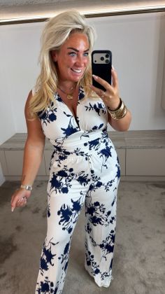 mommy jumpsuit 9700 Zwart