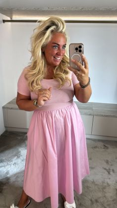 Jurk Honey Roze