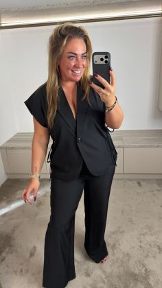 c-9072 pants Zwart