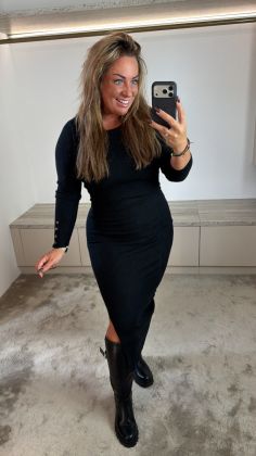 Dress z-216 Zwart