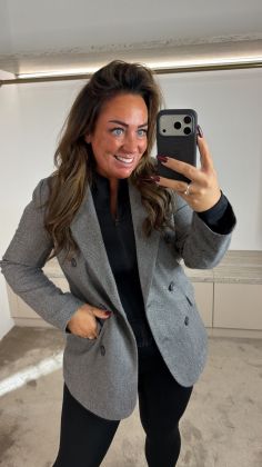 c9076 jacket Zwart