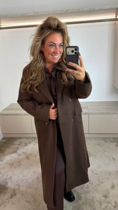 c-9033 coat Bruin