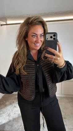 Gilet beertje a-9875 Bruin