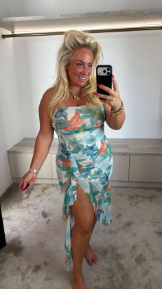 a-8649-dress Groen