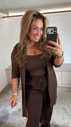 Vest 10738 Koffie