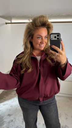 c9029_1 jacket Bordeauxrood