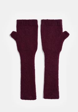 Handschoenen Bordeauxrood