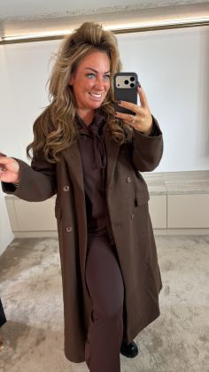 c-9033 coat Bruin