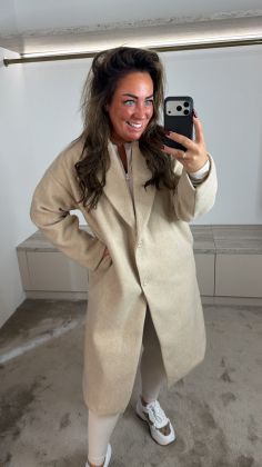c-6558 coat Beige