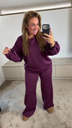 c-5136 pants Aubergine
