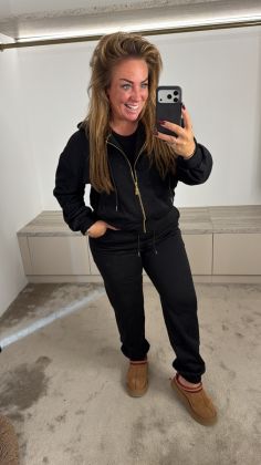 Jogging broek 9888 Zwart