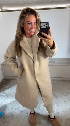 c-6558 coat Beige