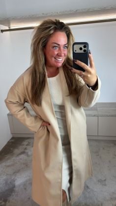 c-9015 coat Beige