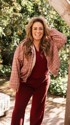 c9029 jacket Bordeauxrood