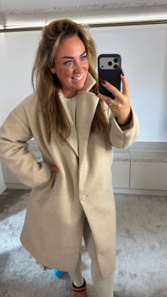 c-6558 coat Beige