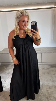 c-8820-dress Zwart