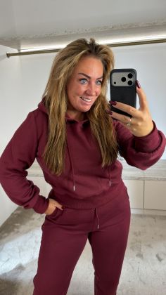 Sweater 9886 Bordeauxrood