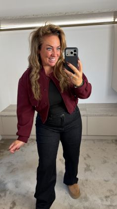 Mommy broek dj2551 Zwart