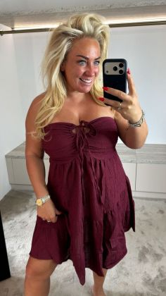 a-8613-dress Rood