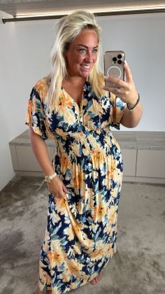 GLITTER Magic dress 1966-c17 Blauw