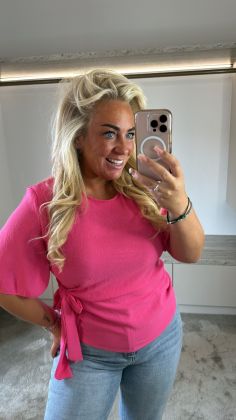 Zomer top a-8374 Roze