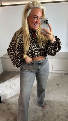 Mommy spijkerbroek grijs dj2599