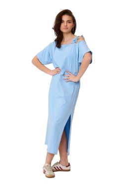 dress 11303 onesize baby Blauw