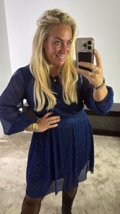 jurk r782 Blauw