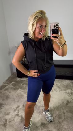 Stretch bikershort xtra push