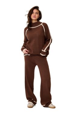 2 piece tt-16165 one size Brown