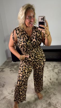 Magic jumpsuit 027-72 Panter bruin