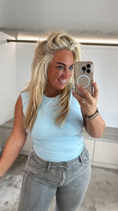 Mommy Body xtra stretch Lichtblauw