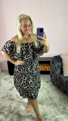 dress 1886 Leopard