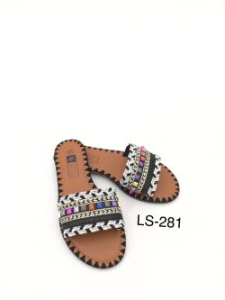 Slipper LS281 Zwart