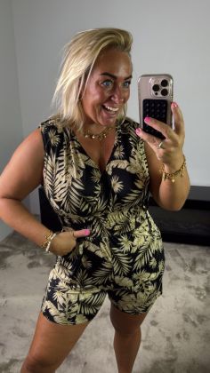 Magic playsuit 028-36 Zwart