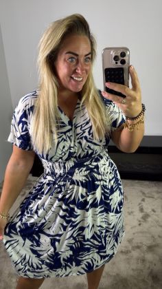 MAGIC jurk 2239 Marineblauw