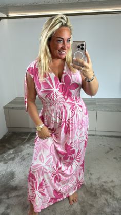 GLITTER Magic jurk Roze