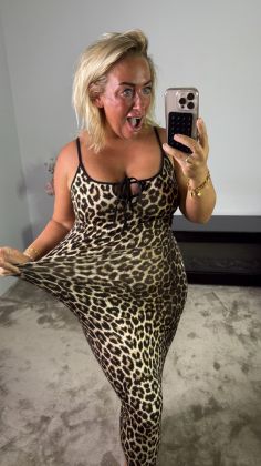 mommy extra stretch dress Panter