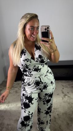 Mommy Jumpsuit Zwart