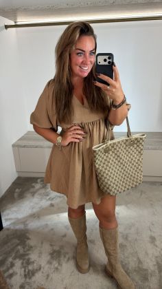 DRESS Taupe
