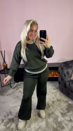 2 piece 1287 Khaki