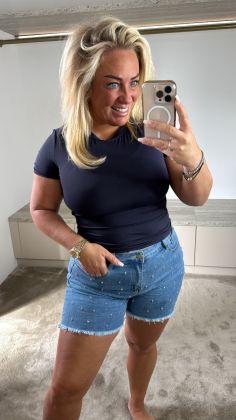 Mommy spijkerbroek extra stretch bs6665