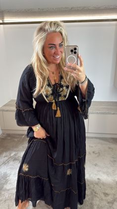 Ibiza dress 2720 Zwart