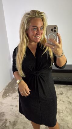 Xtra stretch dress 89900 Zwart