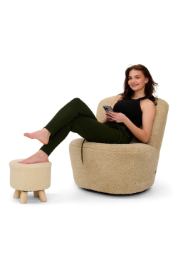 mommy travel broek met koort 6002 Olijfgroen